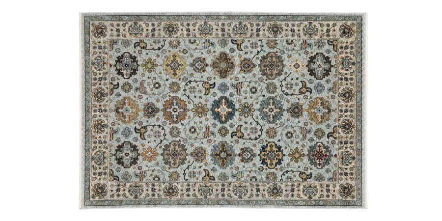 Rugs Bassett Performance Rugs | Charleston Gray