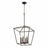 Home Decor Bassett Foyer & Entryway | Samantha 6 Light Pendant