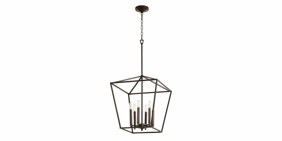 Home Decor Bassett Foyer & Entryway | Samantha 6 Light Pendant