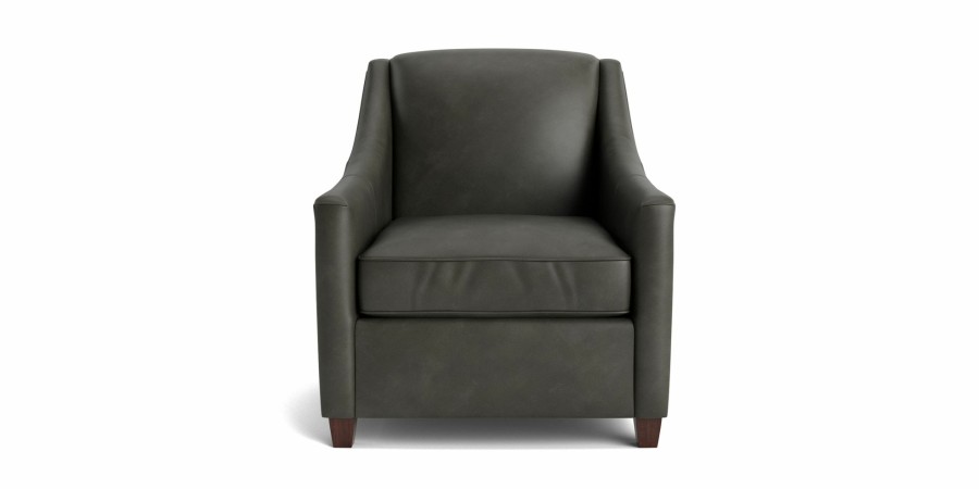 Living Bassett Leather Seating | Corinna Leather Accent Chair