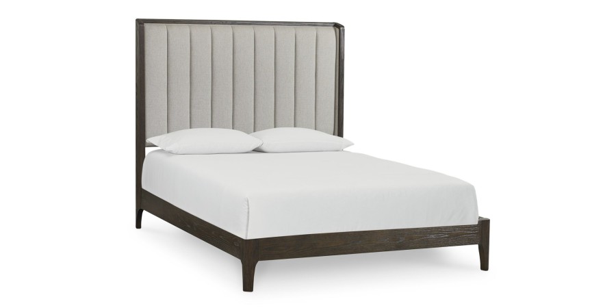 Bedroom Bassett | Modern Rivoli Upholstered Bed