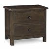 Bedroom Bassett | Heritage Two Drawer Nightstand